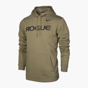 Nike funnel neck fleece online lined varsity hooded pullover